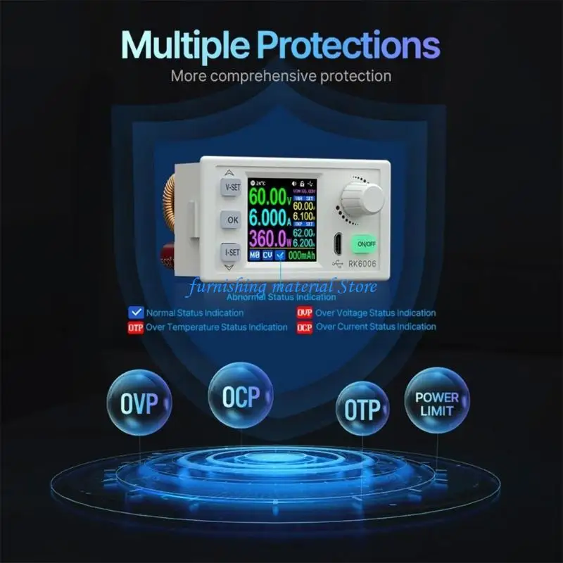 Y5GD High Performances Step Down Voltages Converters 60V 6.0A 360W Regulated Power Supply Accessory for Industrial Use
