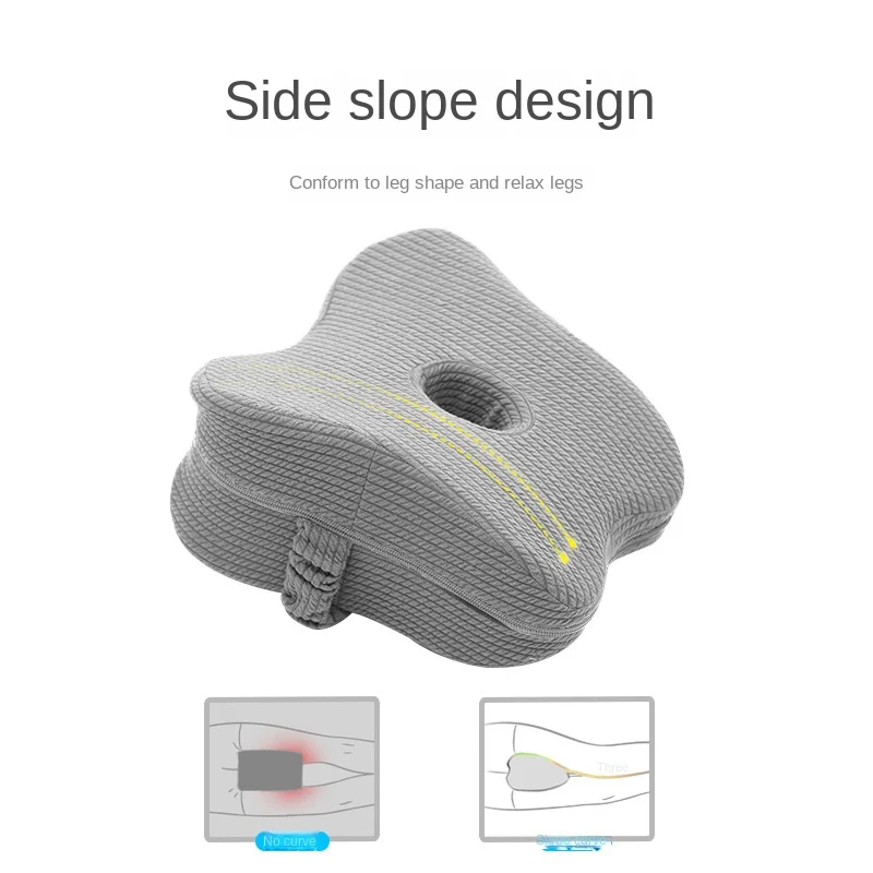 Memory Cotton Leg Pillow Quick Rebound Home Pregnant Women Portable Support Knee Pillow Foot Pillow Knee Pillow Leg Pillow