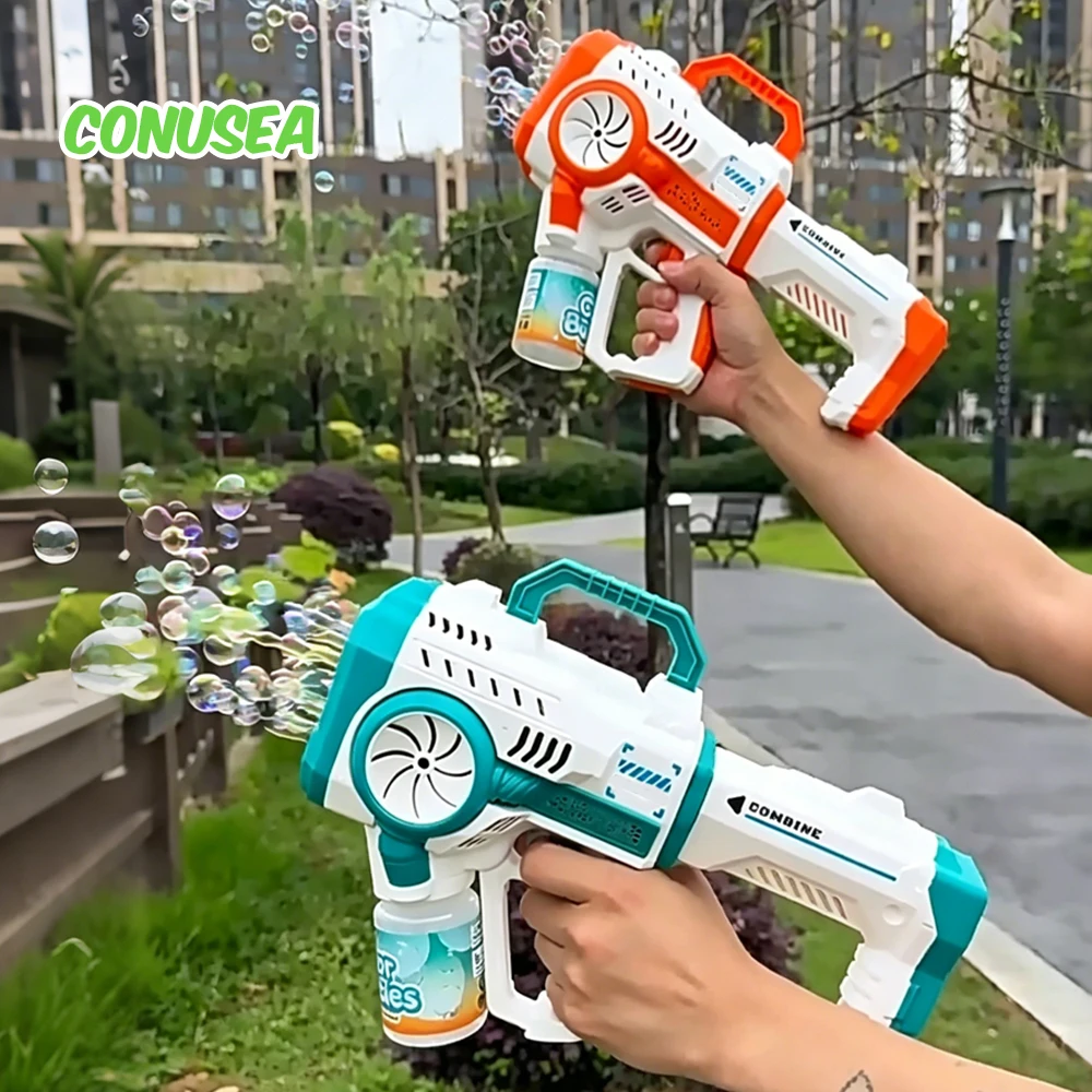 電動バブルガンマシン-自動シャボン玉発生器-屋外ゲーム-パーティー-子供用庭遊びおもちゃ-結婚式-キッズ-女の子-男の子向け