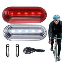 Tail Lights For Cycle Rechargeable Bicycles Taillight LED Lights For Bikes Visible Safety Flashlight Bikes Lights Front And Rear