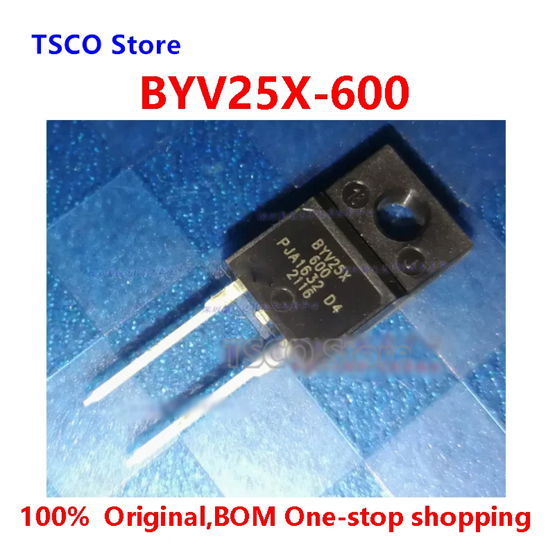 BYV25X-600    (10Piece/LOT)    New Origiail