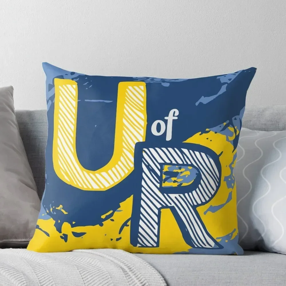 

University of Rochester logo Throw Pillow pillows decor home Sofa Cushions Cover sleeping pillows Bed pillowcases pillow