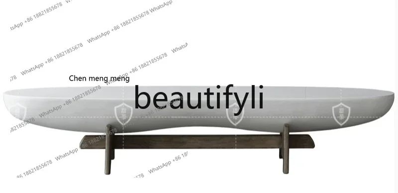 N178 G Nordic TV cabinet is stunned by the wind, ship-shaped art TV cabinet designer TV cabinet is modern and simple