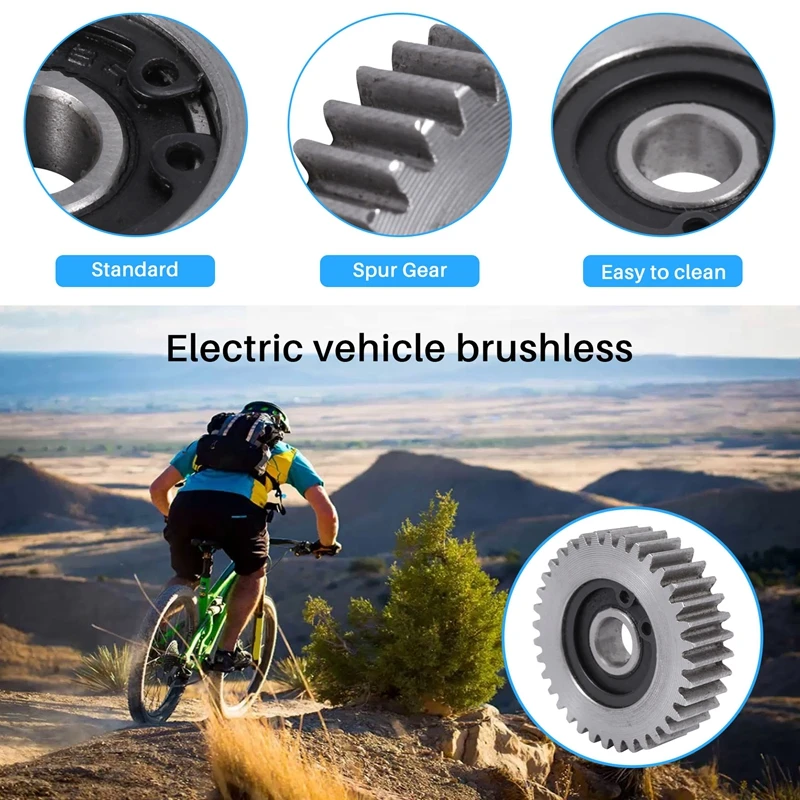 3 Pieces Gear Diameter:38 Mm 36 Tooth Thickness:12 Mm Electric Vehicle Steel Gear