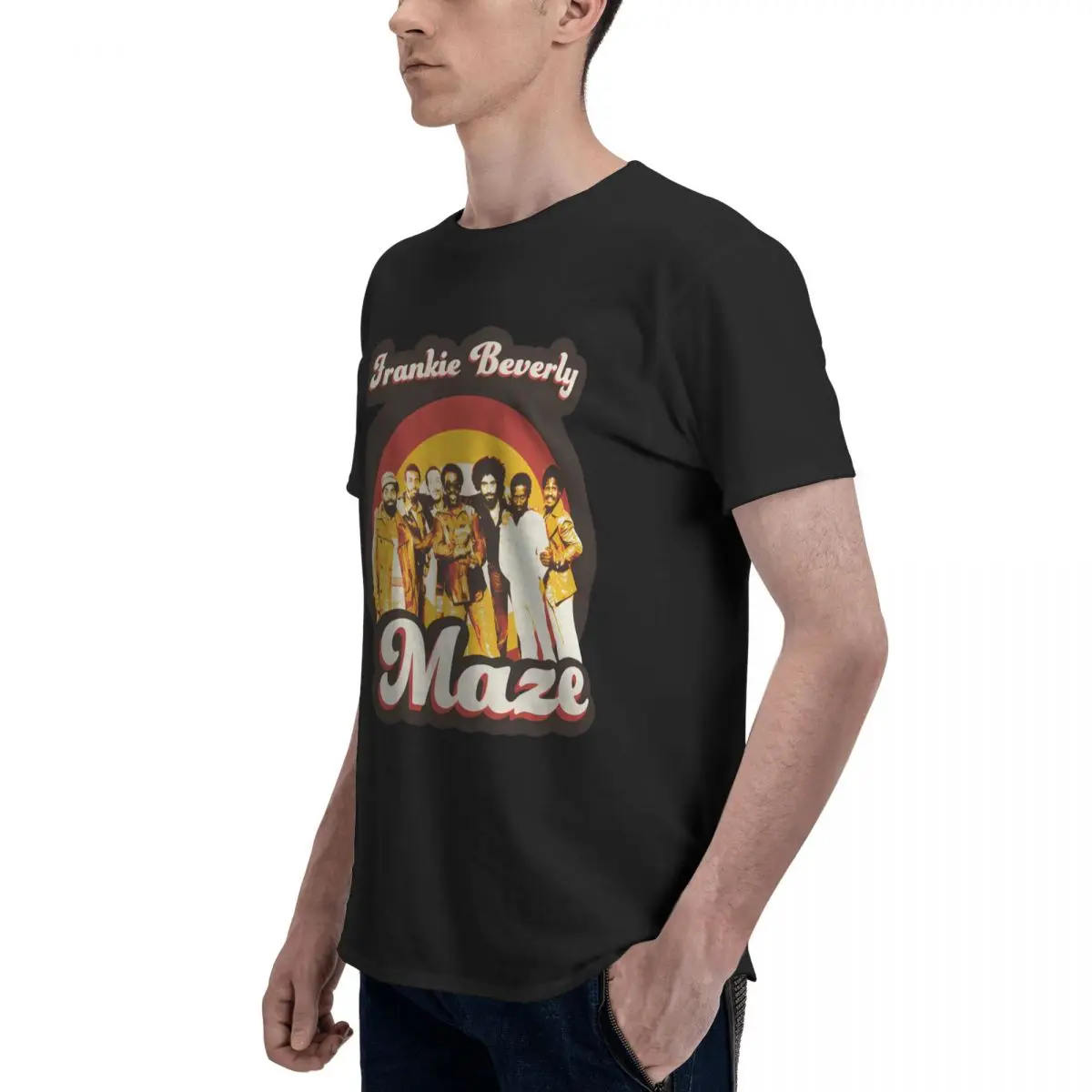 Frankie Beverly Maze T Shirt Customized Gifts Men Women T Shirt Graphic Y2K Clothes