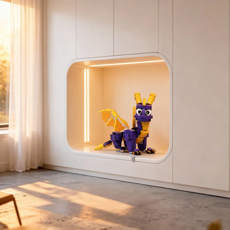 

366 деталей MOC: Конструктор «Возрождение Спайро» (игровая модель), рождественский подарок, развивающая игрушка, креативный набор для сборки, образовательная идея, кубики