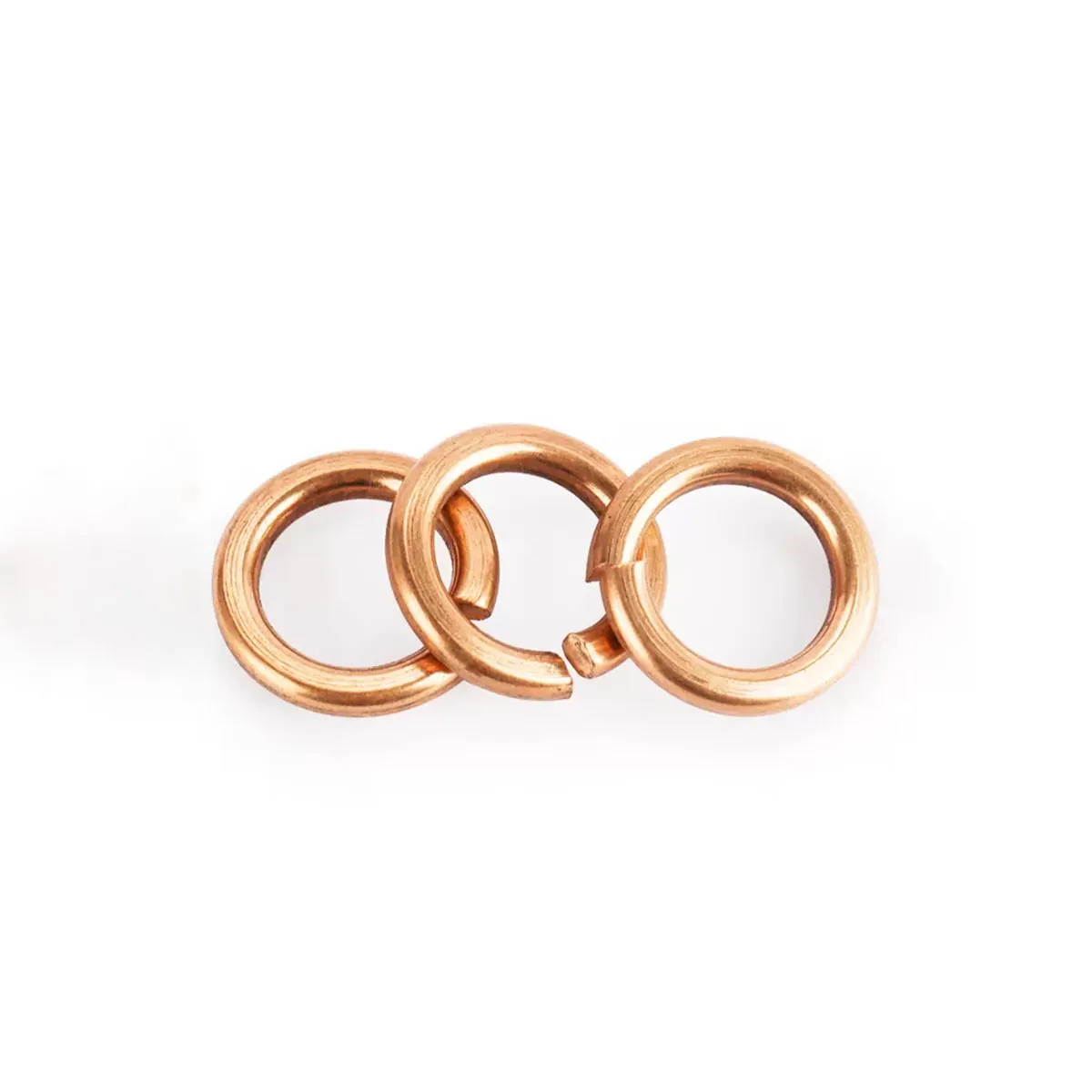 Ring pegas tembaga merah/Washer elastis terbuka Washer