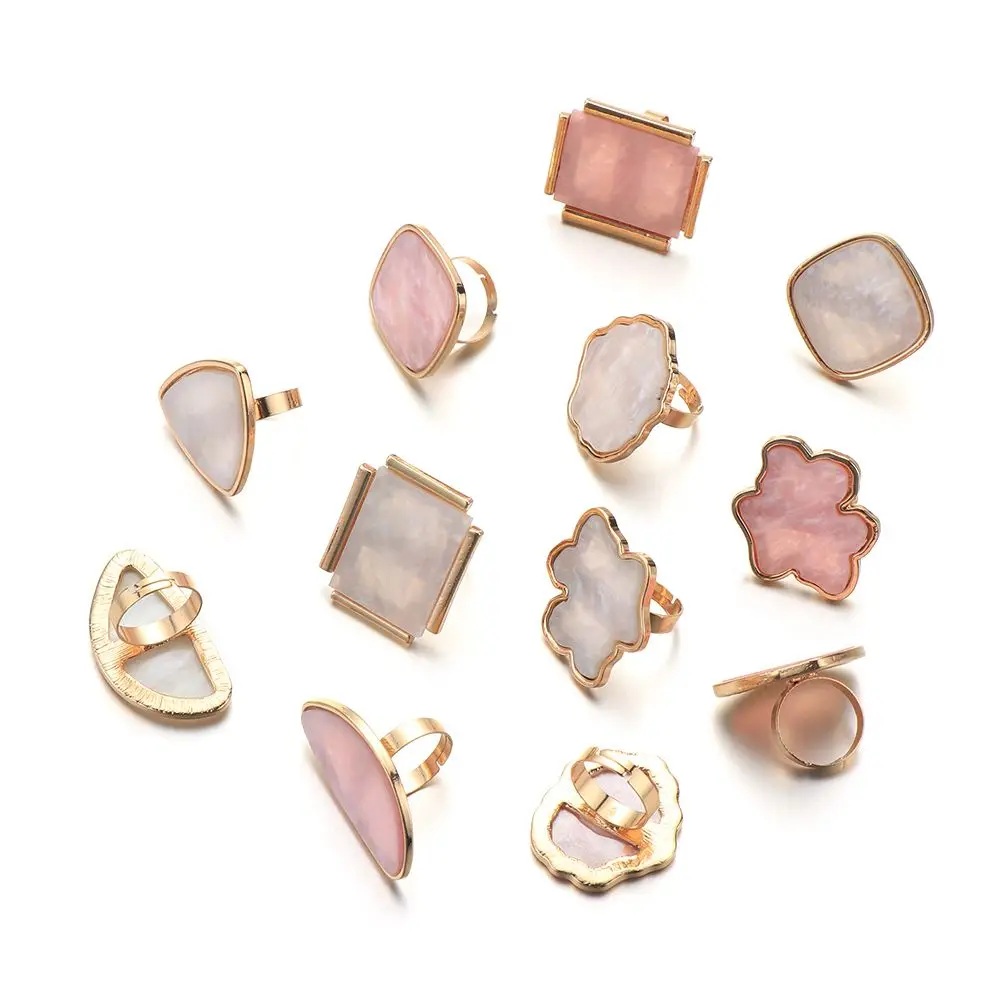 Resin Stone Foundation Mixing Display Rack UV Gel Polish Pigment Holder Painting Palette Finger Ring Plate Nail Art Palette