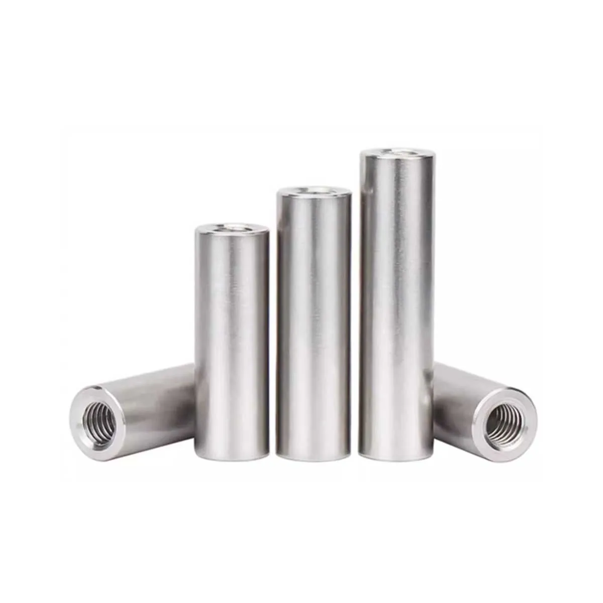 304 Stainless Steel Internal Threaded Cylindrical Pin/Hole Positioning, Connecting Rod Double End Pin M3M4M5M6M8M10