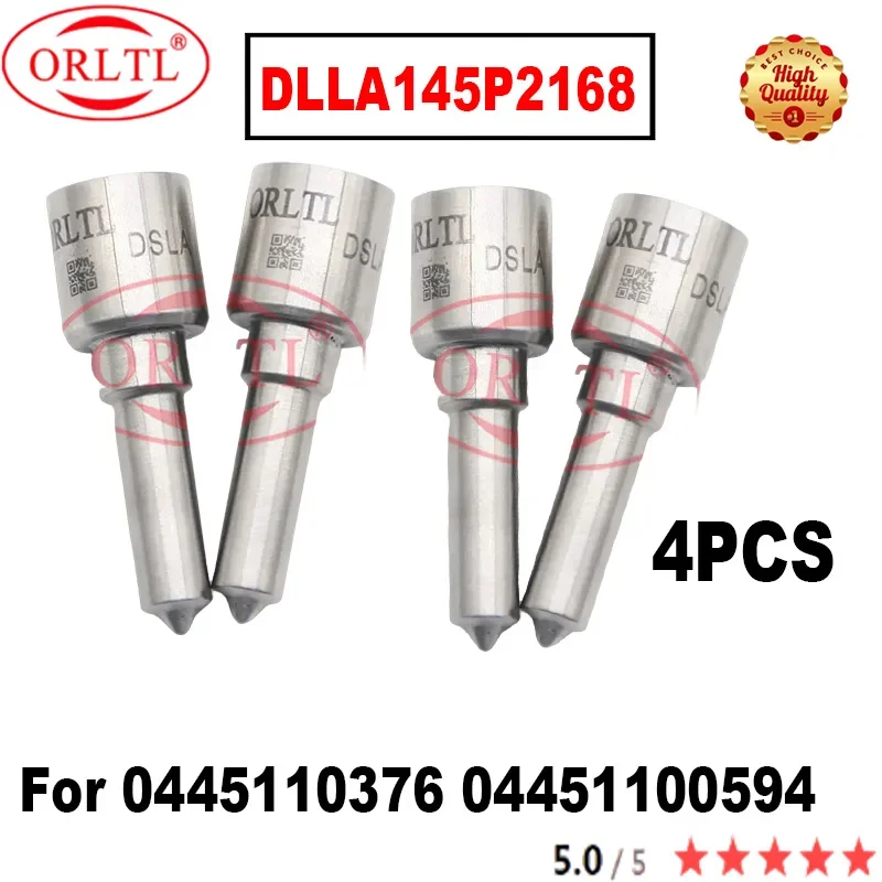 

4PCS DLLA145P2168 0433172168 0 433 172 168 For 0445110376 04451100594 445 110 376 0 445 110 594 Diesel Fuel Injector Nozzle