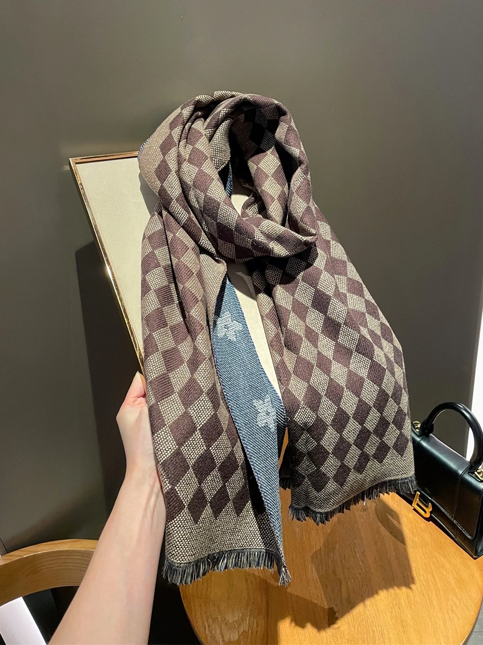 thickened-plaid-double-sided-scarf-for-women-winter-new-style-warm-outerwear-shoulder-wrap-two-purpose-fashionable-accessories