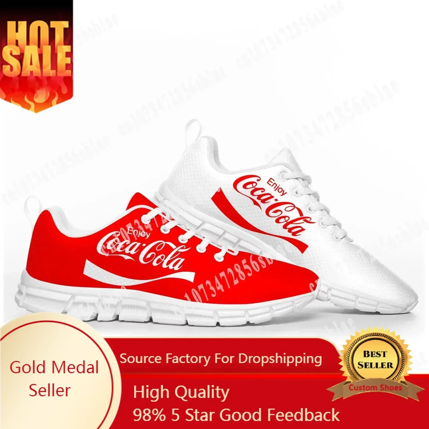 C-Cocas Sports Shoes High Quality Mens Womens Teenager Kids Children Sneakers Casual Sneaker C-Colas Customize Couple Shoe White