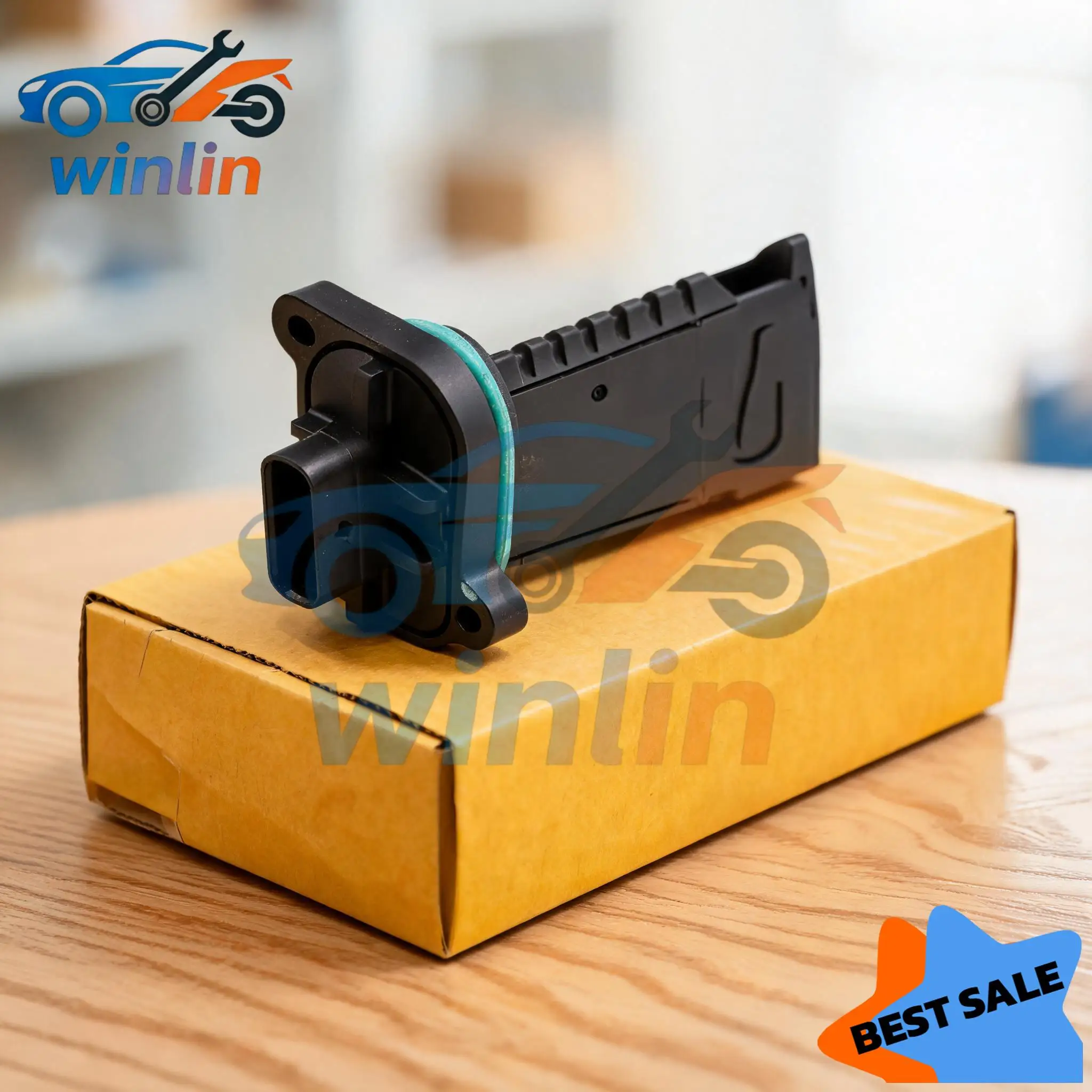 OEM 13628506408 MAF Mass Air Flow Sensor for BMW 1/2/3/4/5/X3/X5 (F20-F82, 2011-2020)