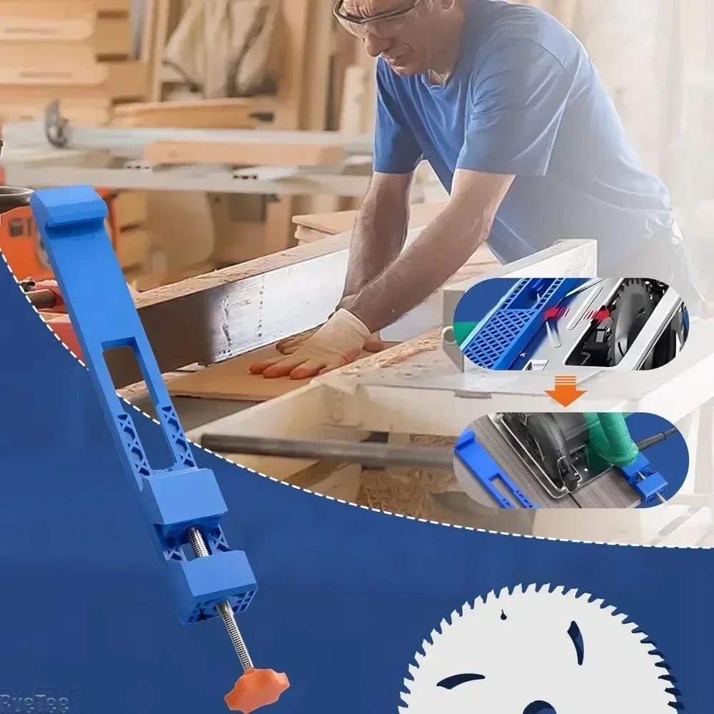 Circular Saw Guide Adjustable Cutting Machine Base Guide Track Guides Saw Guide for Circular Saw Woodworker Tool Accessories