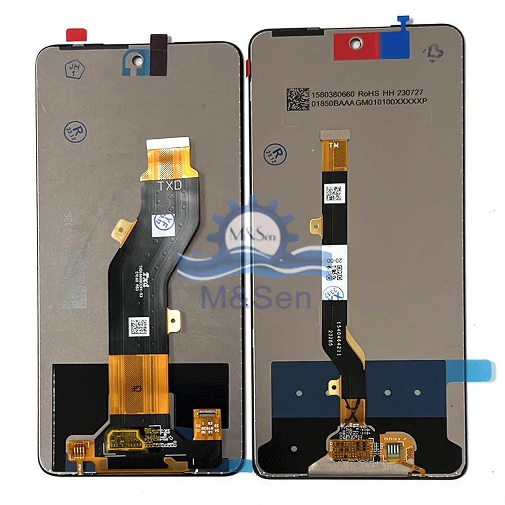 Przetestowany na ekran wyświetlacza Infinix Hot 40i LCD X6528B Digitizer Panel dotykowy dla ramki Infinix Hot 40 Pro X6837 LCD Hot40 X6836