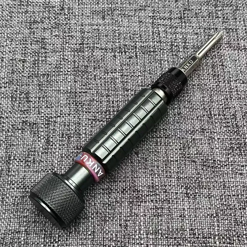 

With Screwdriver Head Self-locking Universal Handle Mini Multifunctional Screwdriver Aluminum Hexagonal Alloy Repair 6.35mm Tool