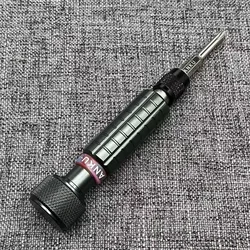 With Screwdriver Head Self-locking Universal Handle Mini Multifunctional Screwdriver Aluminum Hexagonal Alloy Repair 6.35mm Tool