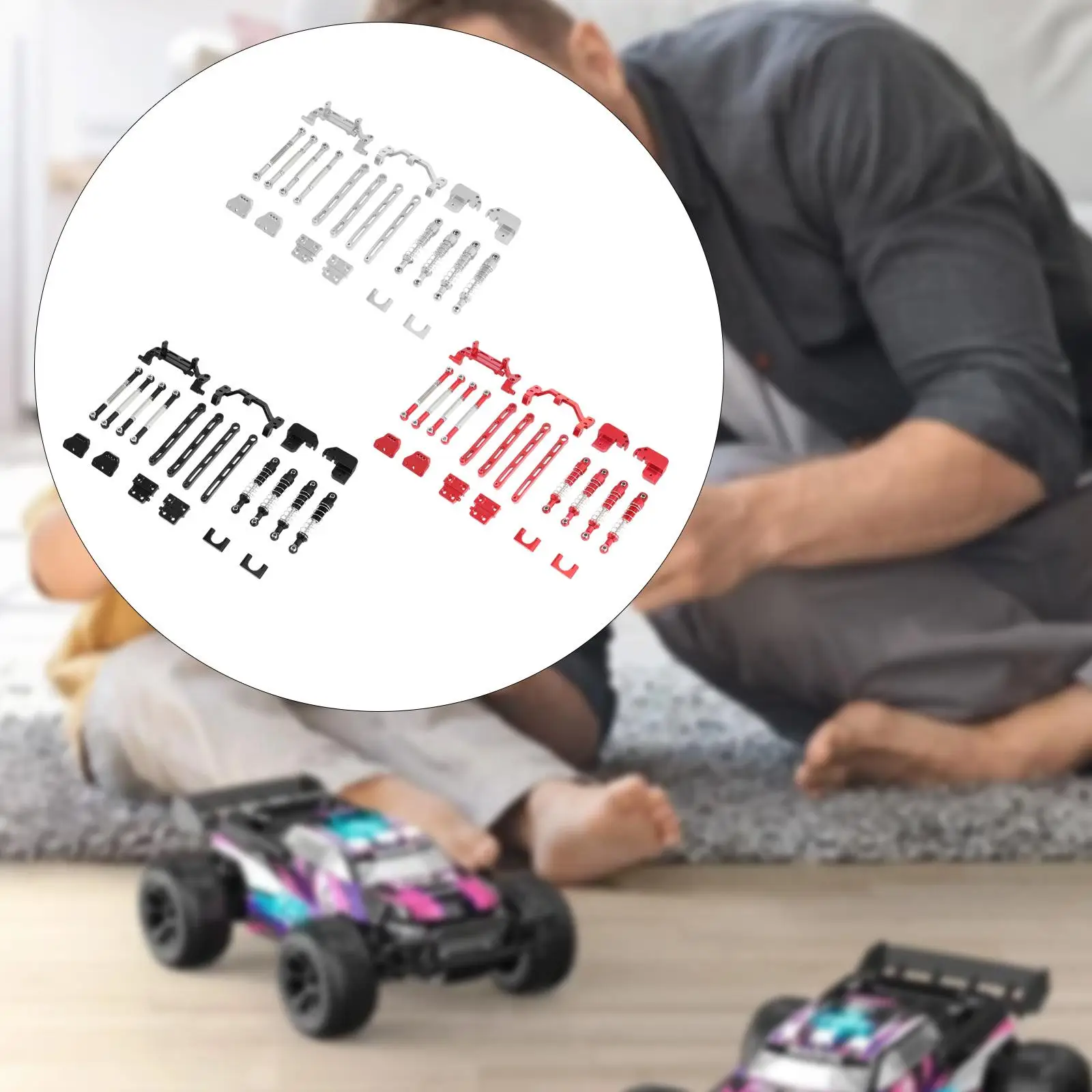 

Алюминиевая ось-штанга для радиоуправляемых машин, легко устанавливаемая, сменная, аксессуар для радиоуправляемых моделей 1/12 MN82 MN82S, запчасть для DIY-модификации грузовиков