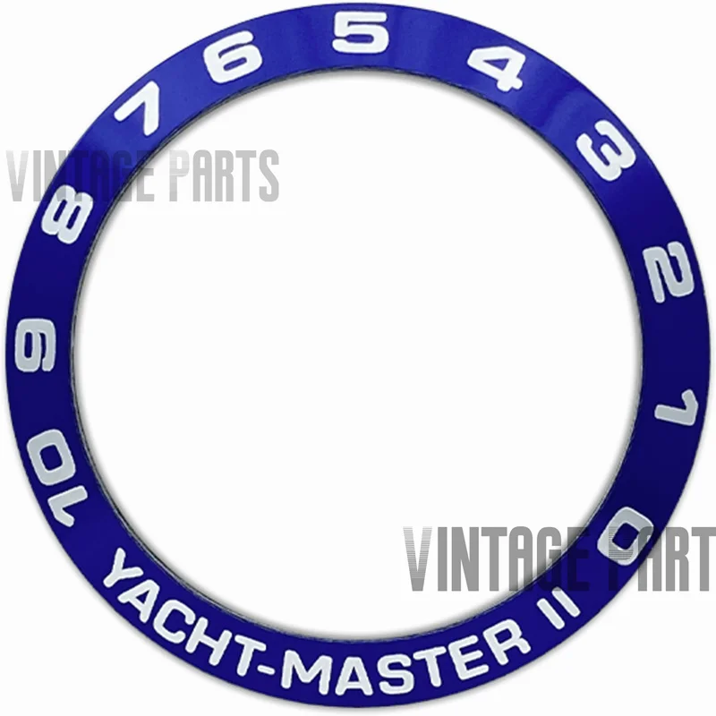 38mm aluminum slope yacht master bezel insert fit for Rolex YM watch