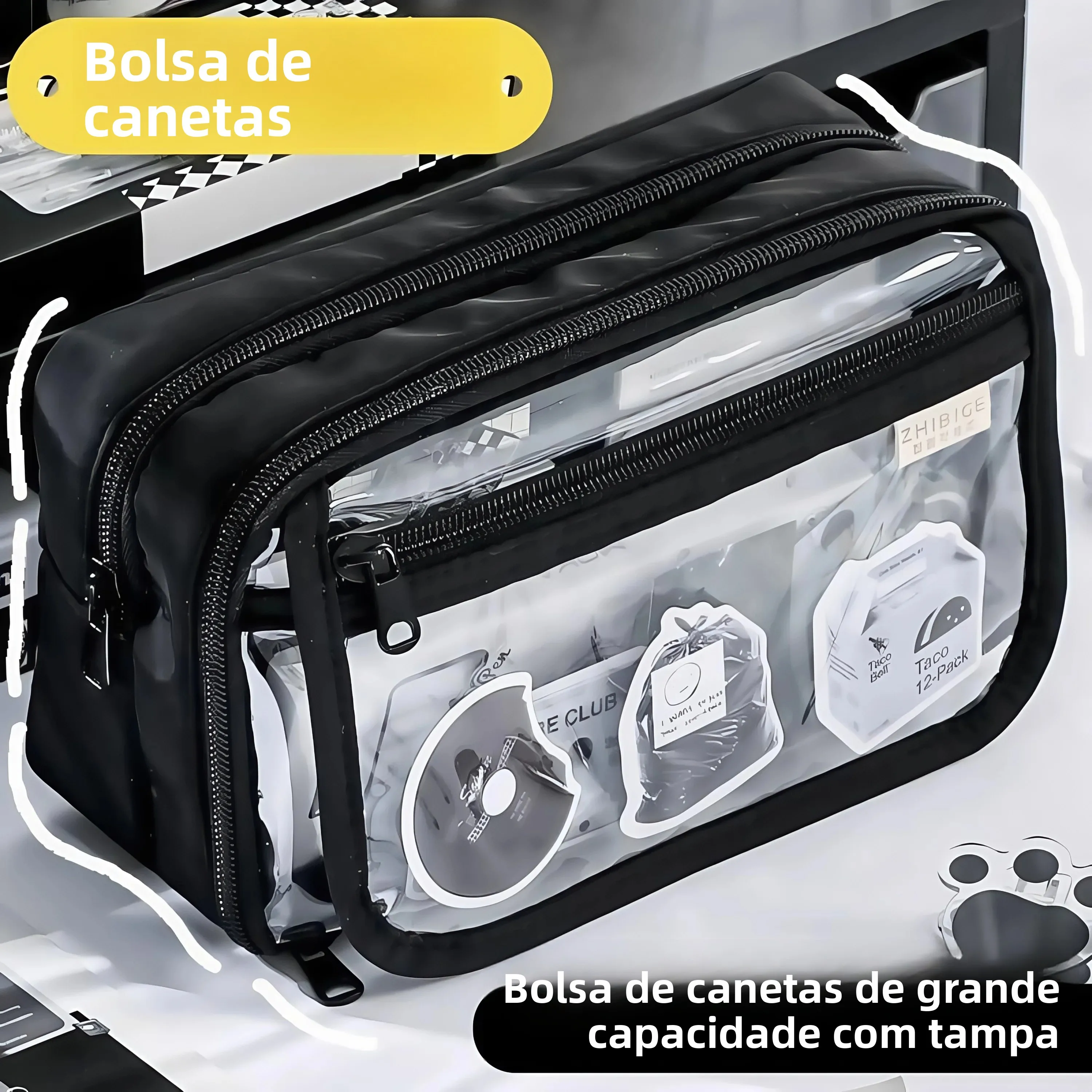 trousse-a-crayons-grande-capacite-sans-douleur-en-toile-pour-collegiens-et-collegiennes-transparente-simple-noire-sac-de-rangement-multicouche