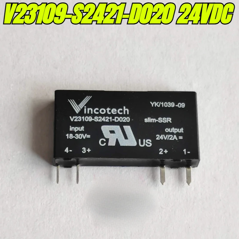 

（Brand New Original）1pcs/lot 100% original genuine relay:V23109-S2421-D020 24VDC 2A 4pins Solid-state relay