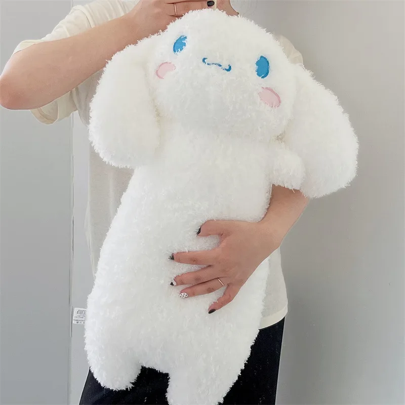 

60/80cm Sanrio Kawaii Cinnamoroll Long Pillow Super Soft Plush Cotton Large Sofa Pillow Baby Sleep Toy Children's Birthday Gift