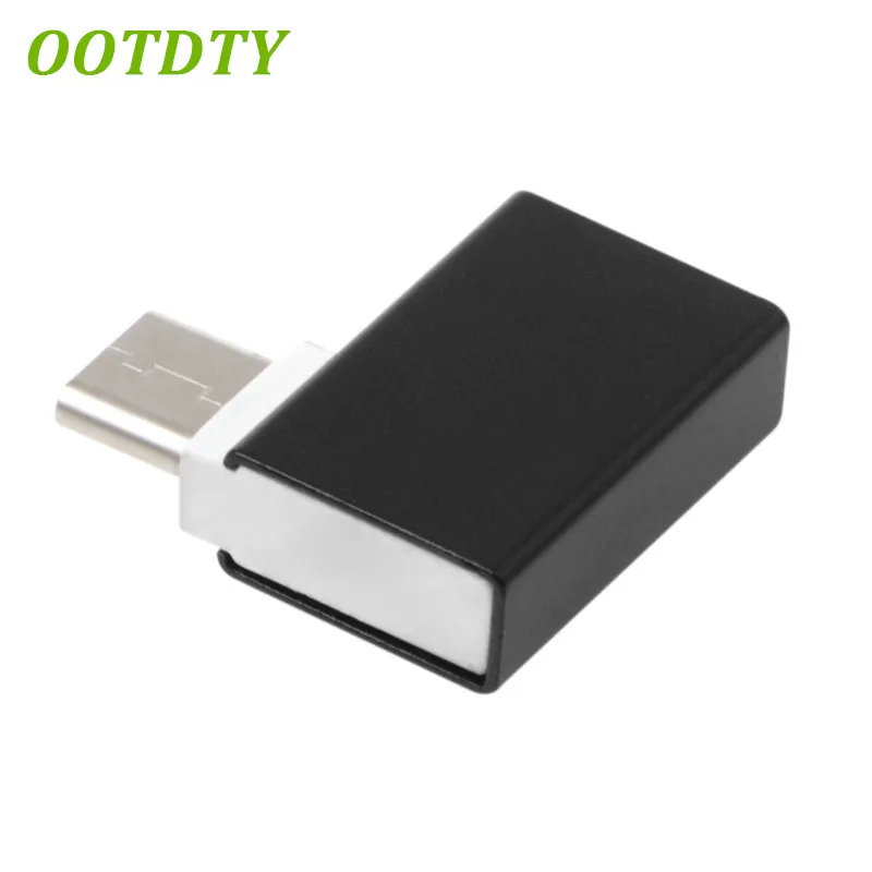 Convertitore OTG dati femmina da 90 gradi da tipo C a USB 3.0 per telefono Android MacBook