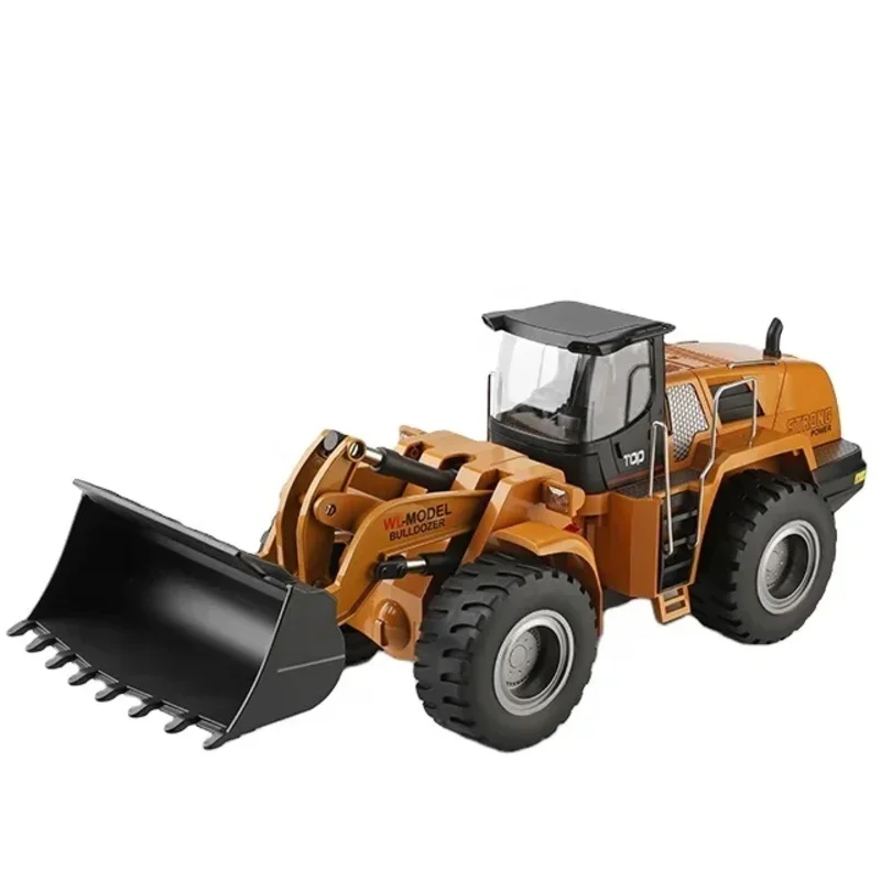 WL toys No. 14800 new toy 1:14 2.4g mini simulation remote control excavator toys with music light for kids