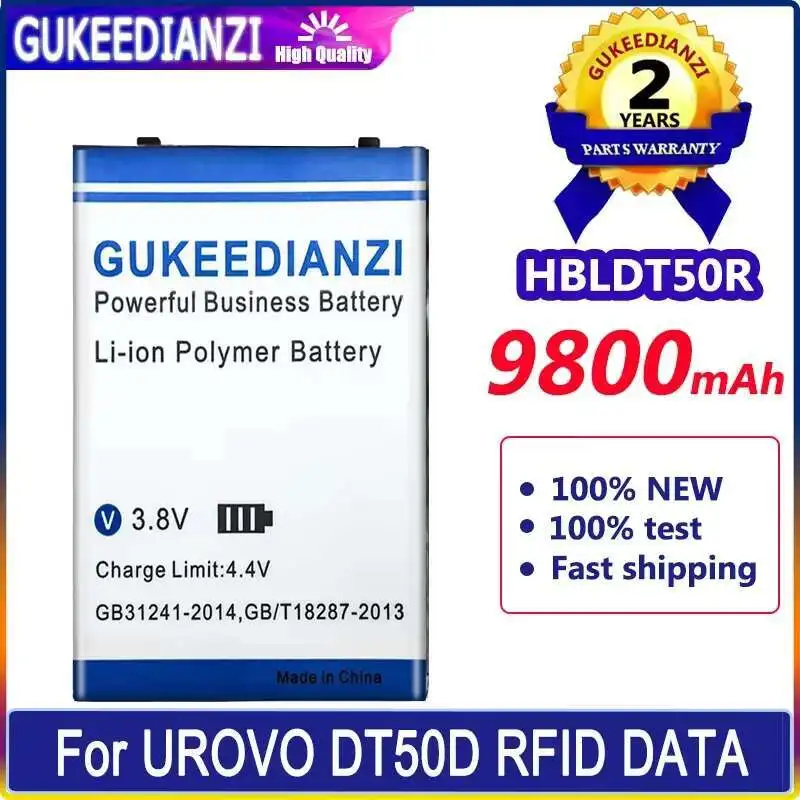 

Rfid Data Collection Terminal Battery HBLDT50R 9800mAh For Urovo DT50D Rfid Data Collection Terminal