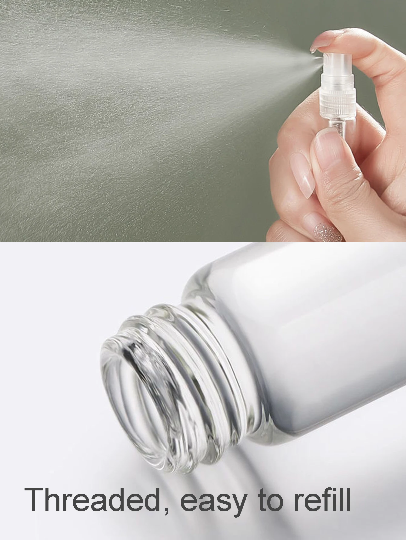20 stücke 2 ml 3 ml 5 ml 10 ml Mini Tragbare Parfüm Flasche Spray Nachfüllbare Kosmetische Probe Glas abfüllung Leere Behälter – Detail 5