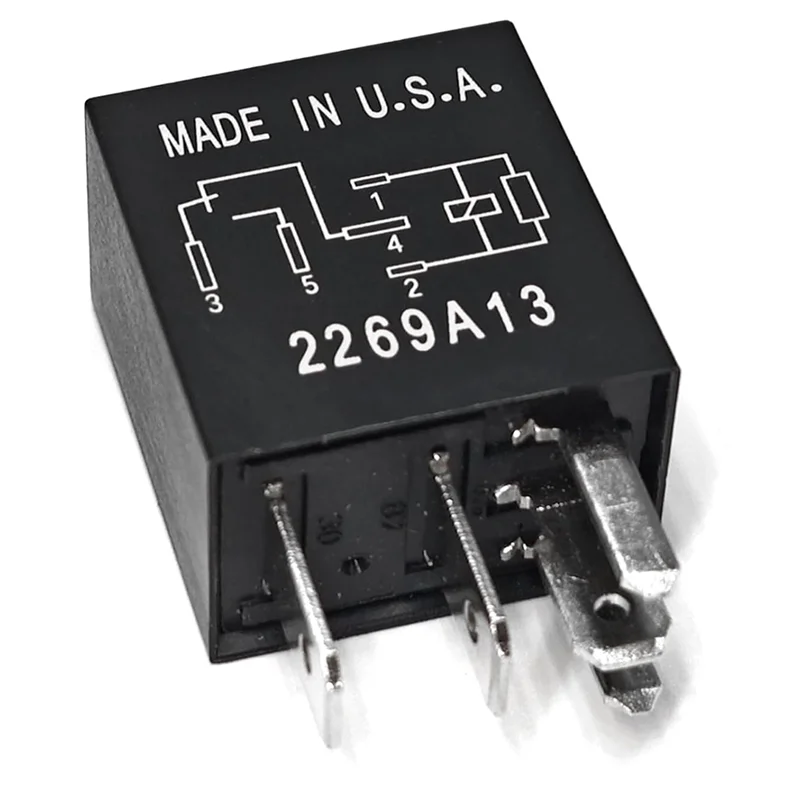 

B88B-реле 8T2T-14B192-BA 12 В 5-контактное для Ford Mondeo Focus автомобильное реле 30A 12 В постоянного тока 5-контактное автомобильное реле SPDT контактная форма