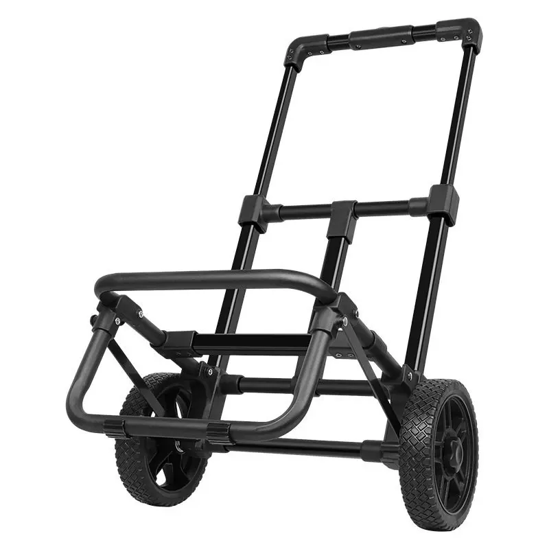 Outdoor power supply trolley, new energy battery trailer, small cart, folding cargo folding, portable trolley car, camping load