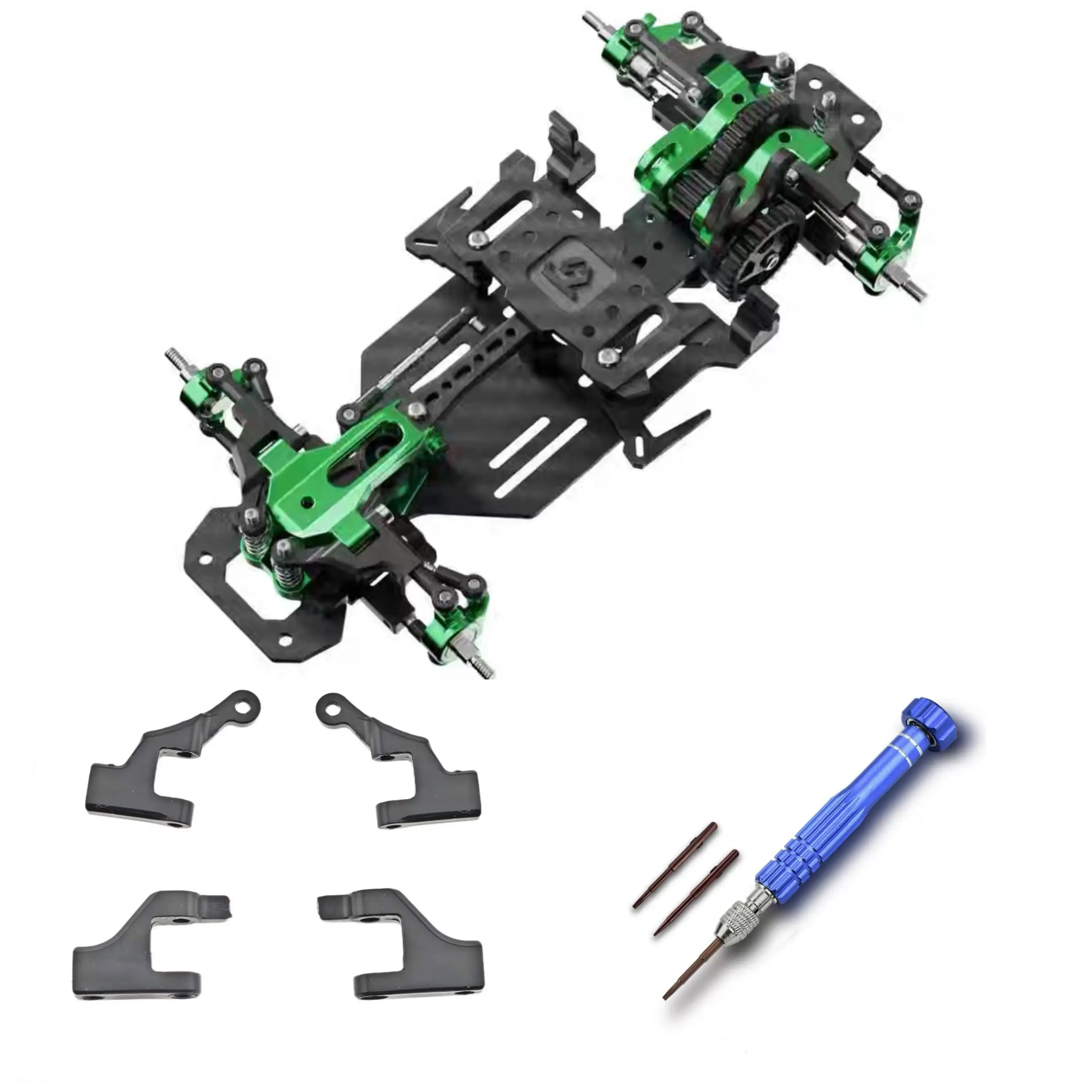 TG RACING RWD Achterwielaandrijving Drift Racing RC Auto Frame Chassis 1/24 1/28 Afstandsbediening Voertuig Schroevendraaiers en onderdelen - afbeelding 2
