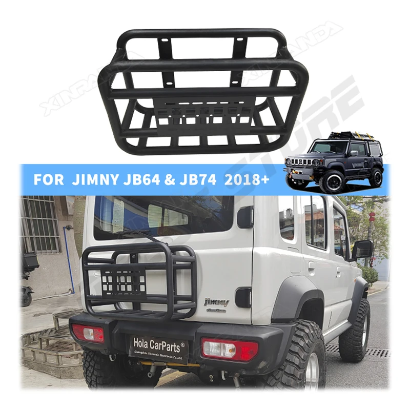 Jimny Rear Gate Box Tail Storage Racks Spare Mouting Box For Suzuki Jimny Gen 4 JB74 Tailgate Tool Box JB64 JC74 2022 2024