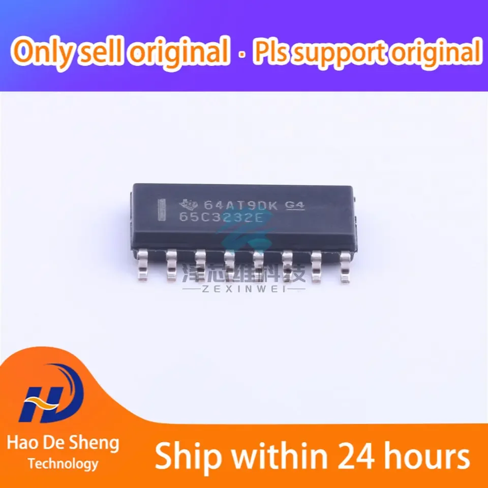 

10 шт./лот SN65C3232EDR логотип 65C3232E SOIC-16 новый оригинальный в наличии