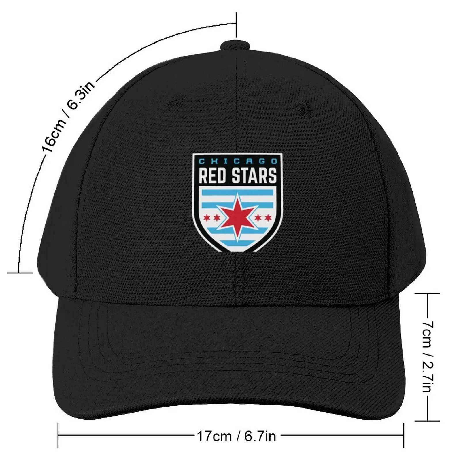 BEST SELLER - Chicago Red Stars Merchandise Essential T-Shirt Baseball Cap Golf Hat derby hat Fashion Beach Women's Beach Men's