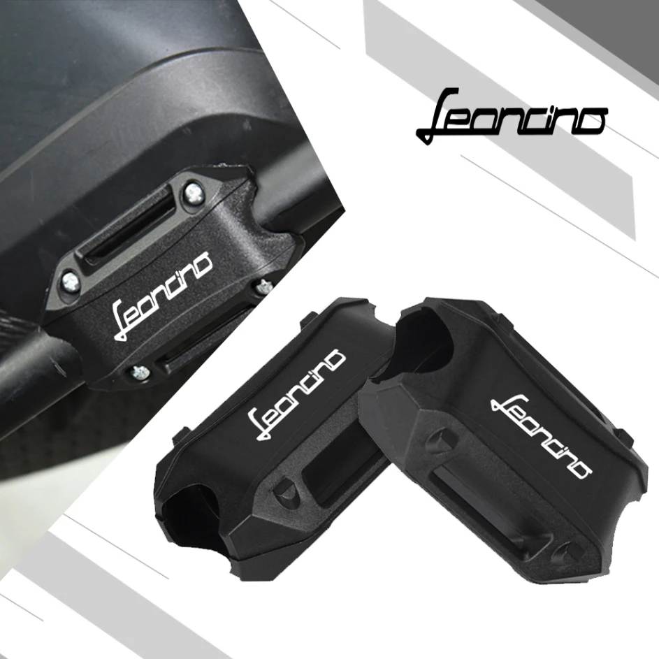 25MM Engine Crash bar Protection Bumper Decorative Guard Block FOR Benelli Leoncino 250 500 BN125 BN300 BN302 BN302S 502C Parts