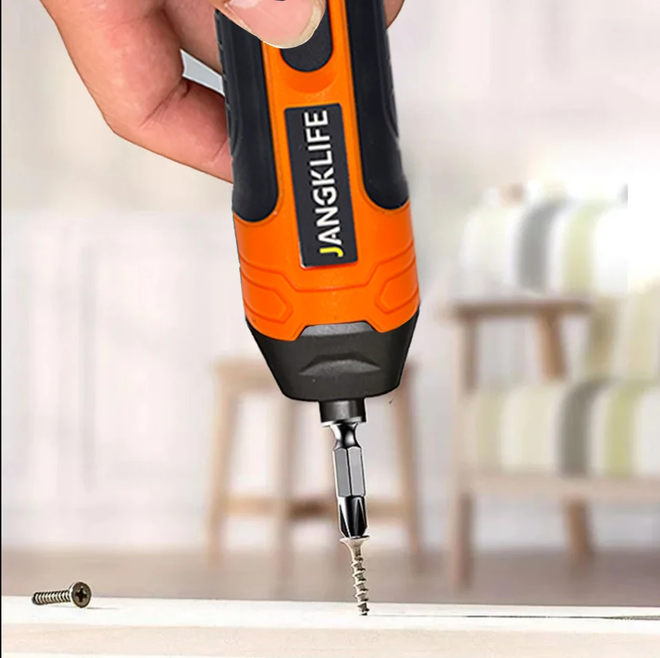 Cordless Electric Screwdriver Rechargeable 1300mah Lithium Battery Mini Drill 3.6V Power Tools Set Household Maintenance Repair