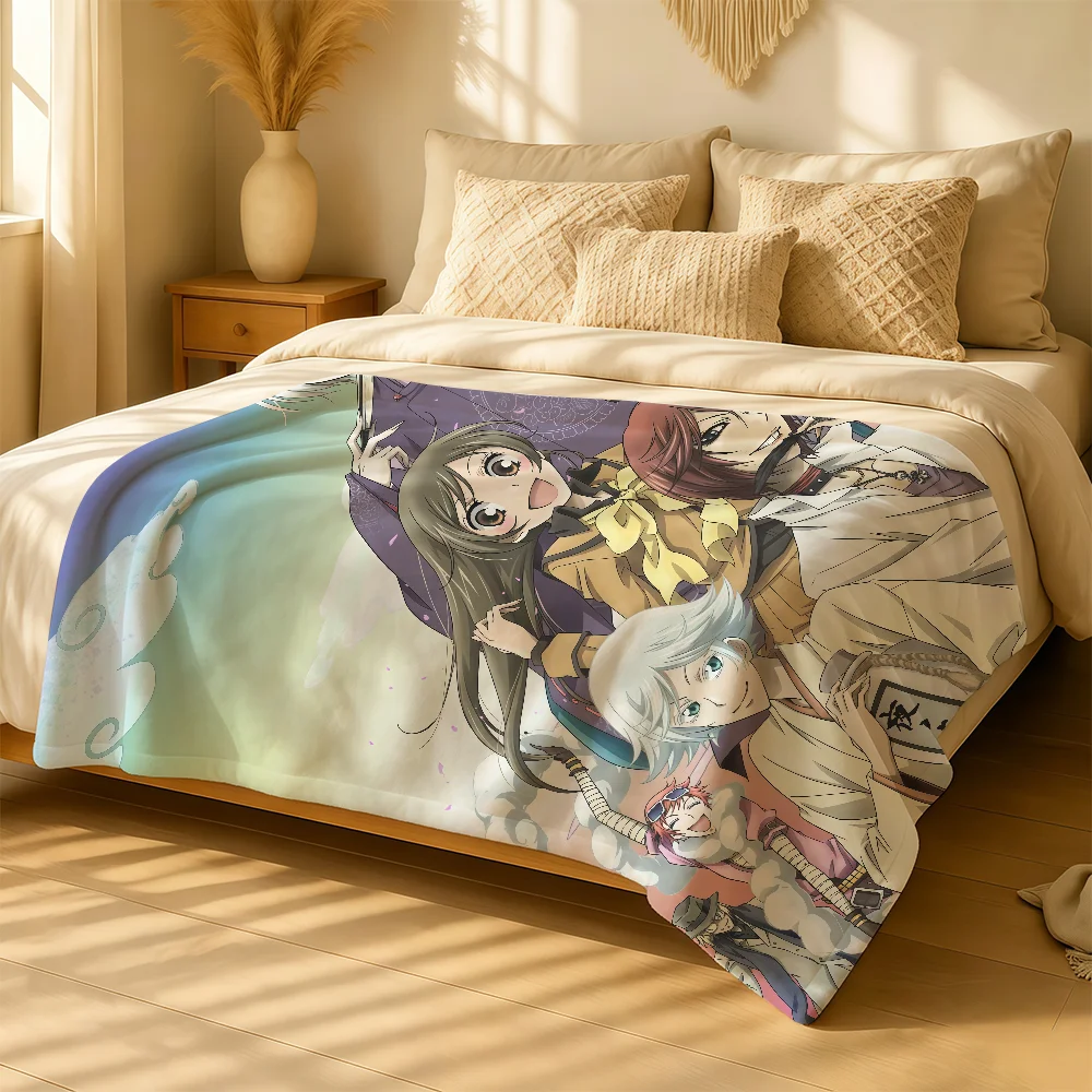 Anime K-Kamisama K-Kiss Blanket For Soft Warm Knee For Bedroom Living Room Bed Sofa Camping Picnic Office Gift