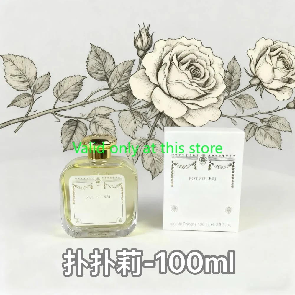 

100 мл винтажные духи унисекс Pot Pourri, смесь сушеных цветов, бумага для специй и возрастов, аромат в библиотеке для него и нее