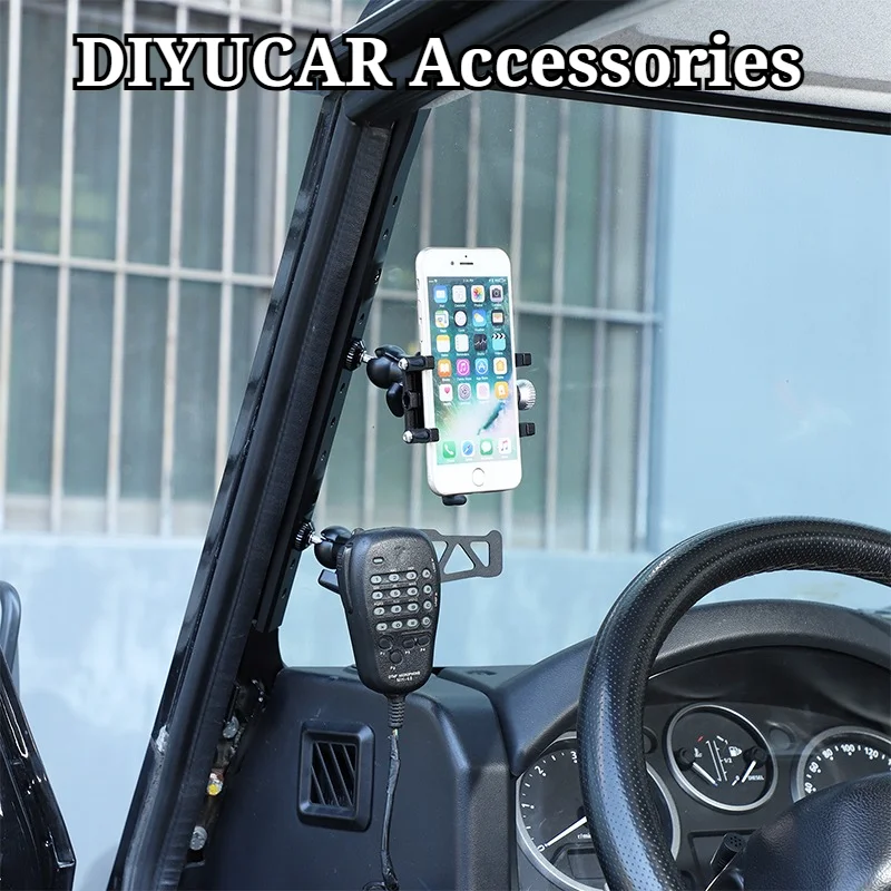 

For Land Rover Defender 90 110 130 2004-2018 A-Pillar Mount Phone Holder GoPro Camera Recorder Bracket Interior Accessories