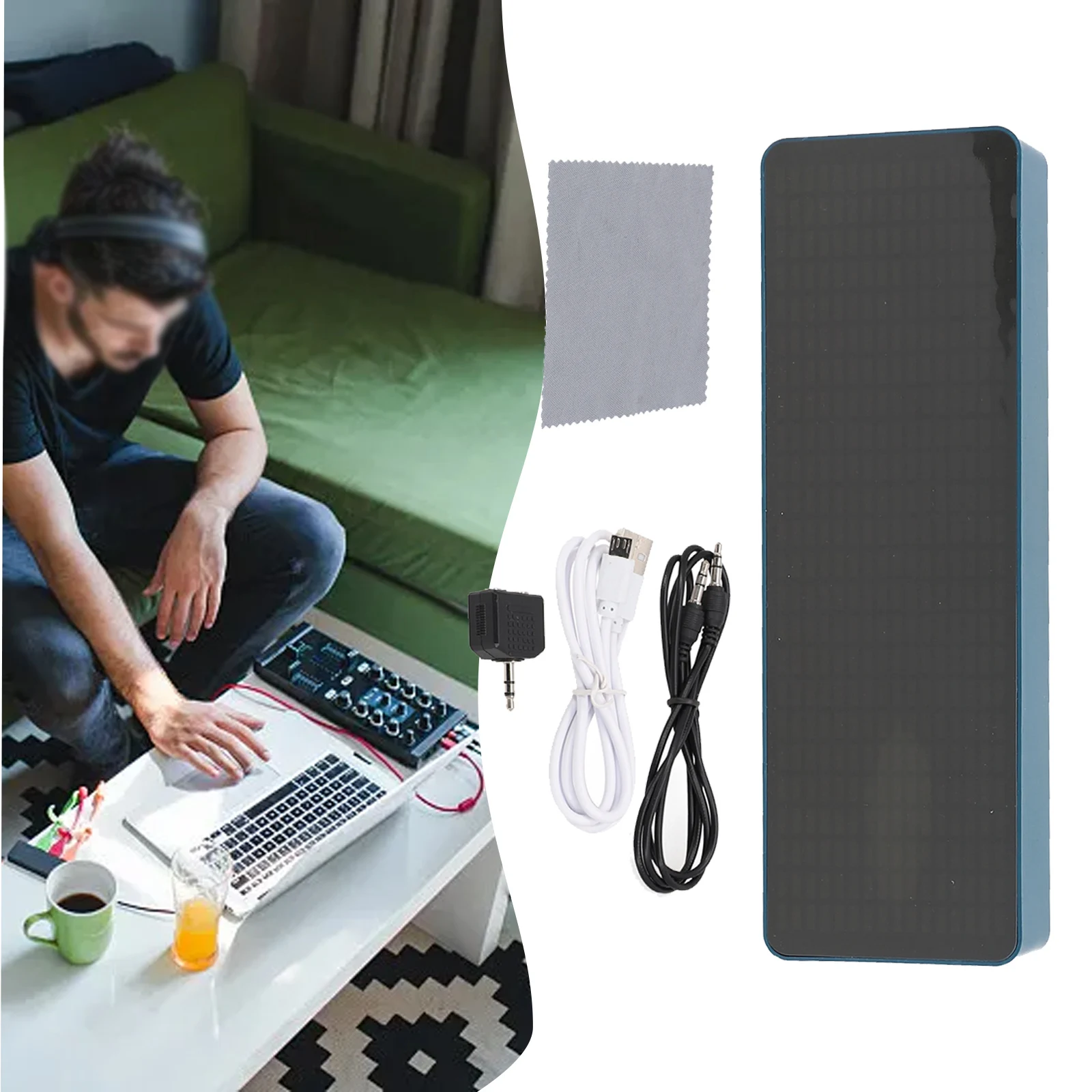 Sensational Sound and Light RGB Audio Level Display Amp lifier Board 84 Effects USB Power Supply Unleash Your Artistic Vision