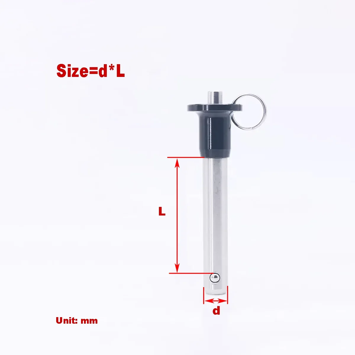 Quick Release Pin/Ball Head Locking Pin/Stainless Steel  Safety Pin M6-M10