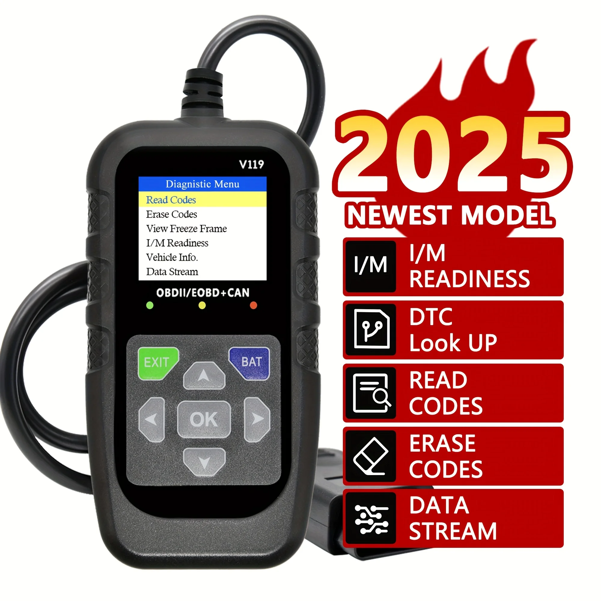 Car OBD2 Scanner Di… - image