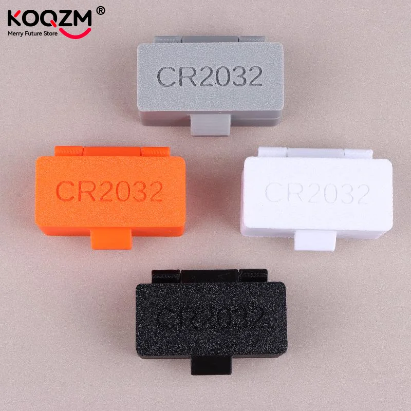 10-Hole CR2032/CR2025 Battery Box Coin Cell Battery Storage Case Portable Batteries Protective Holder Small Battery Organizer