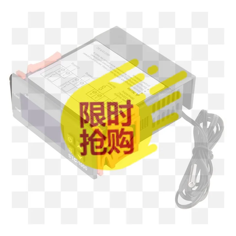 【BA】STC 1000 Digital Temperature Controller With Dual Heating Cooling Function And NTC Sensor Probe For Aquarium Incubator