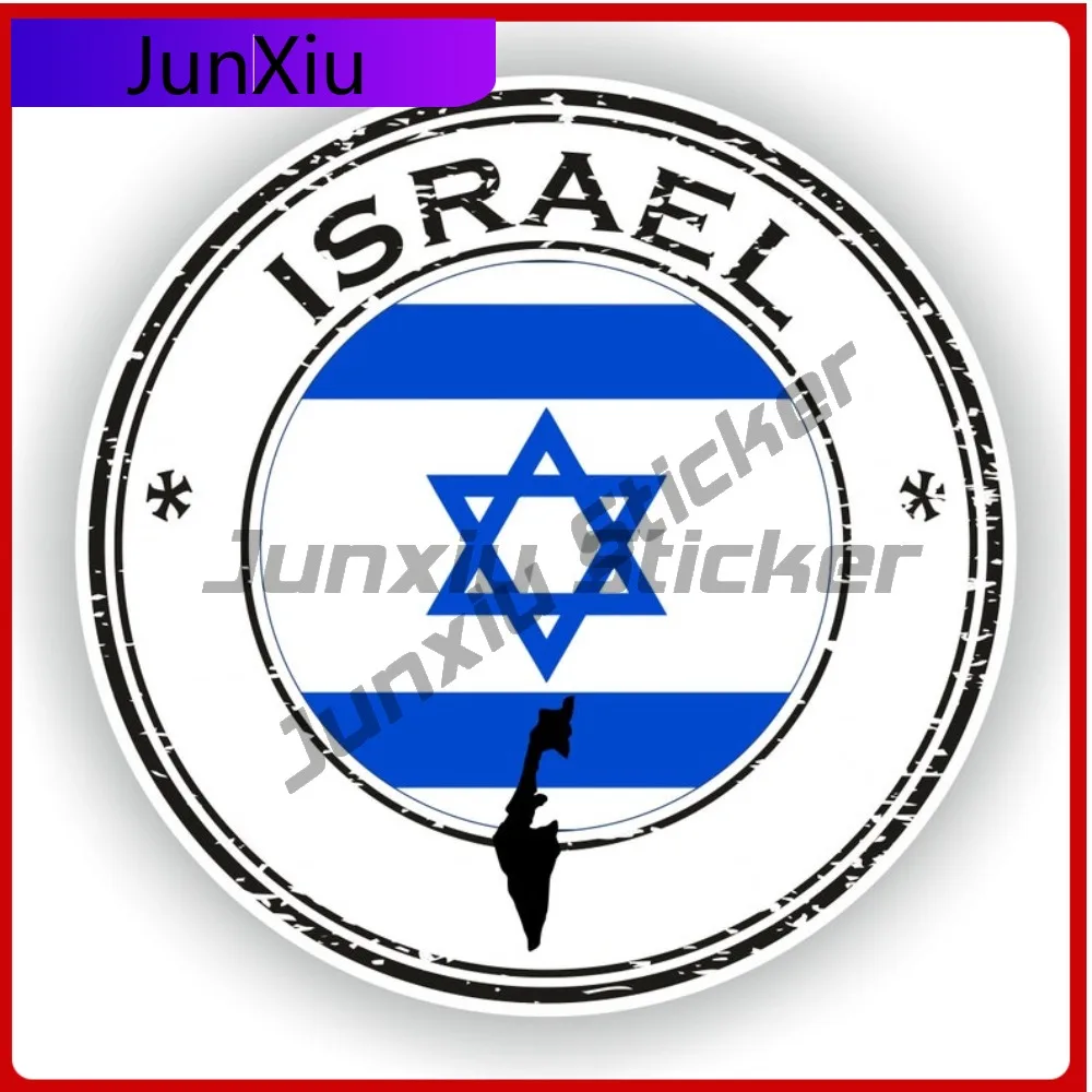 

Israel Seal Round Flag Personalized Vehicle Sticker Fits Vehicle Exterior Decoration Needs