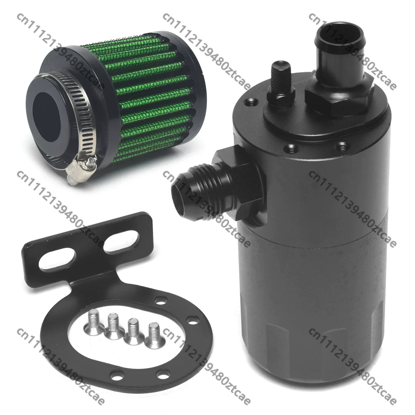Engine System Spare Parts 500ML Oil Catch Tank Reservoir With Air Filter Secondary Protection For Intake Manifold Assembly
