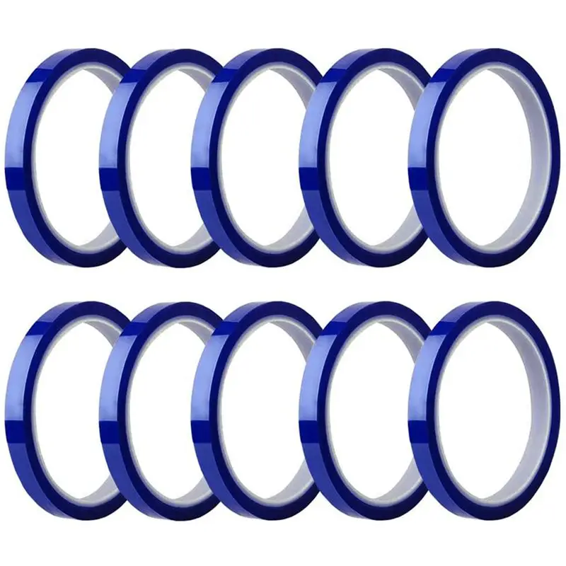 ABKJ-30 Rolls Heat Tapes Sublimation Blanks Thermal Tape No Residue Tape Up To 260Celsius For Heat Sublimation Press