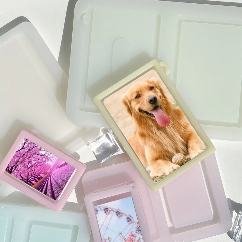 Photo Frame Epoxy Mold for DIY Decorative Craft Jewelry Making Silicone Mould